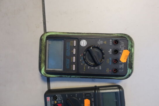 2 stk. multimetre 