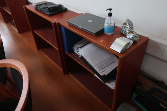 5 stk. skabe uden indhold 