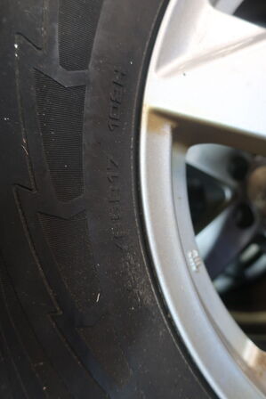 4 stk. dæk med fælge til TOYOTA RAV 4