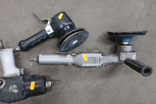 3 stk. pneumatiske værktøj