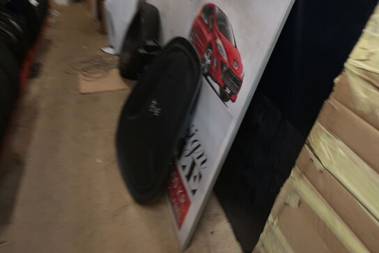 Indhold i rum, undtaget dækreol og dæk/fælge