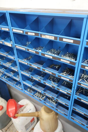 6 stk. sortimentsreoler 