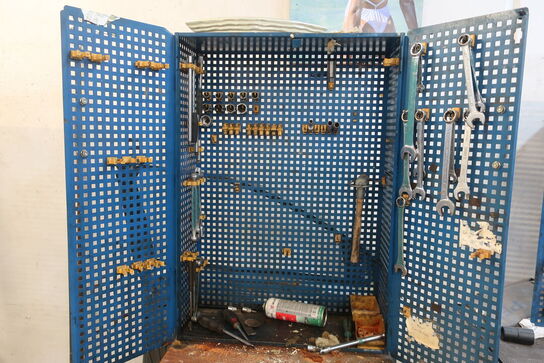 Værkstedsvogn med indhold