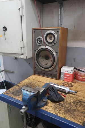 Arbejdsbord med indhold