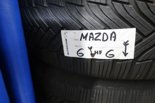 4 stk. dæk med fælge til MAZDA 6