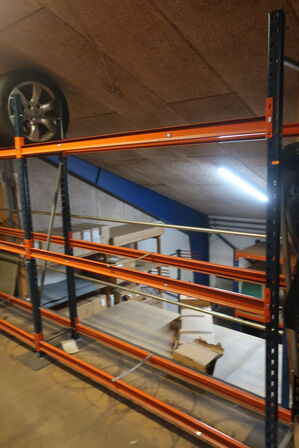 3 fag dækreoler med indhold