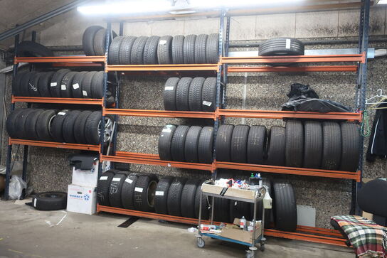 4 fag dækreoler med indhold