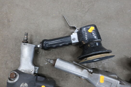 3 stk. pneumatiske værktøj