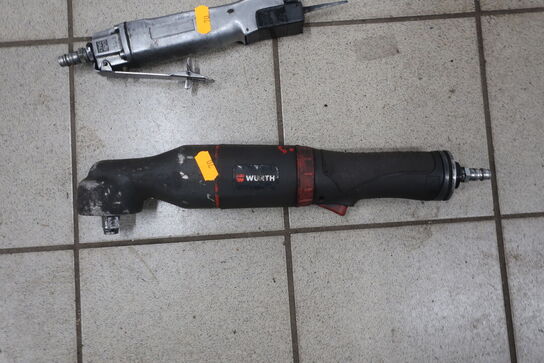 4 stk. pneumatisk værktøj