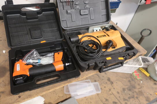 Sømpistol samt stiksav