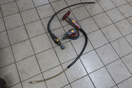 3 stk. pneumatisk værktøj 