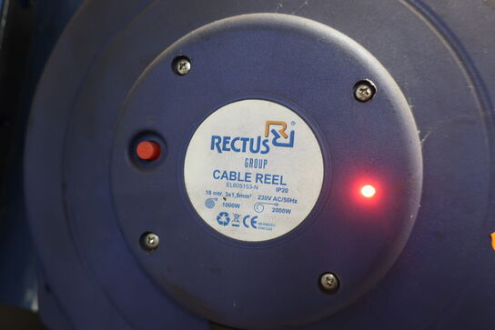 Kabelrulle RECTUS 15 meter