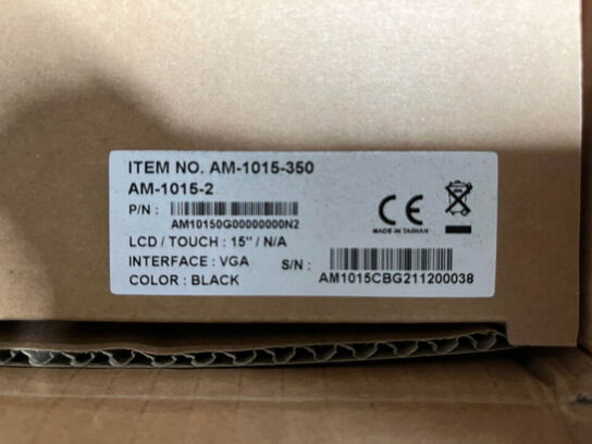 3 stk. POS-touchskærme, AM-1015-350