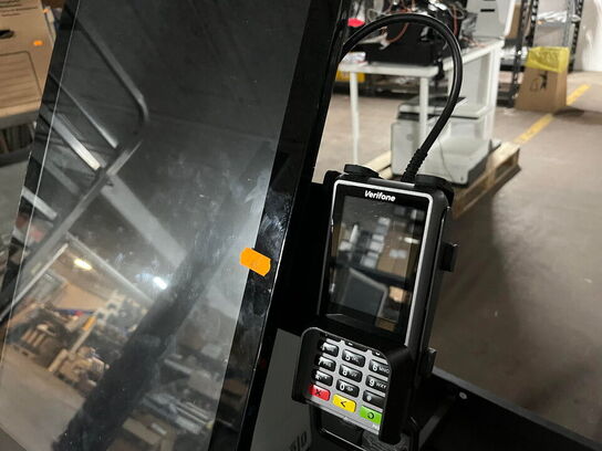 POS-touch kasseterminal med betalingsterminal og printer