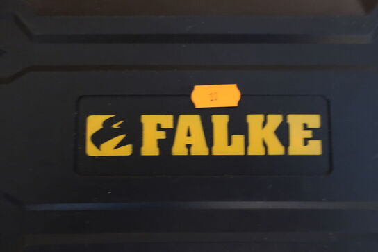 Værktøjssæt vinkelsliber, skrue/boremaskine, batteri, oplader FALKE akku 18V