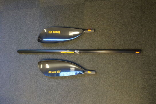 1 sæt wingpagaj BRACA VII VAN DUSEN EXTRA LIGHT (745) + memory lock paddlestang BRACA