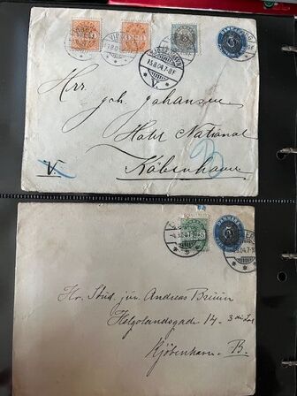 Stor frimærkesamling / høj AFA værdi