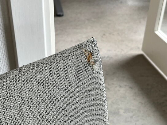 4 Stk. Kontor stole i grøn stof