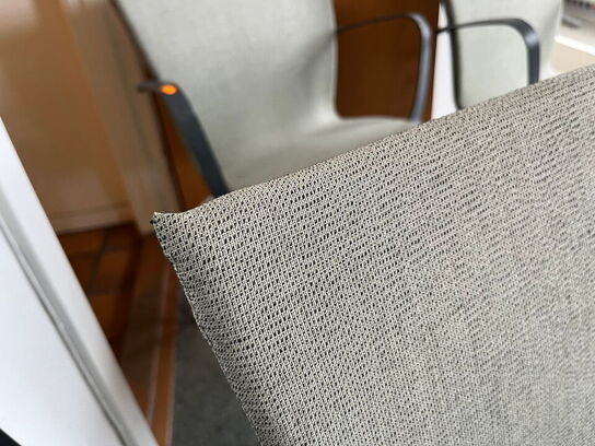 4 Stk. Kontor stole i grøn stof