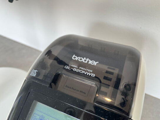 Log in system og lable printer