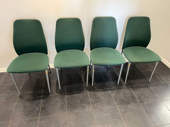 4 Stk. Grønne stole