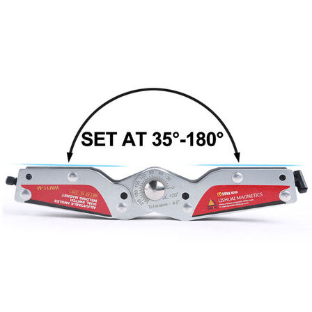 2 stk. Justerbar vinkelmagnet WM11-M – 50 kg dragkraft (15°–210°)