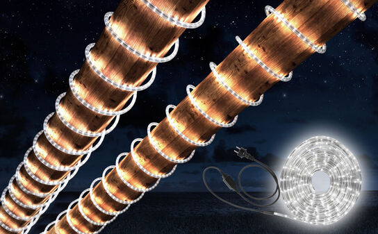4 stk. globo udendørs led light tube 18 meter (ubrugt)