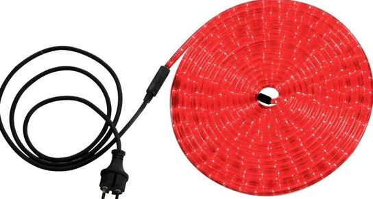 4 stk. globo udendørs led light tube 9 meter rød(ubrugt)