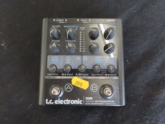 Guitarpedal - Nova dynamics NDY-1 - TC ELECTRONIC