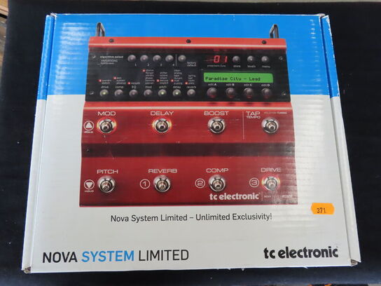 Guitarpedal - Nova system limited - TC ELECTRONIC