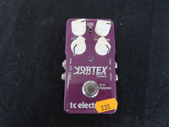 Guitarpedal - Vortex flanger - TC ELECTRONIC