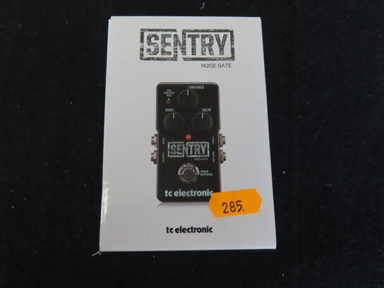 Guitarpedal - Sentry noise gate - TC ELECTRONIC
