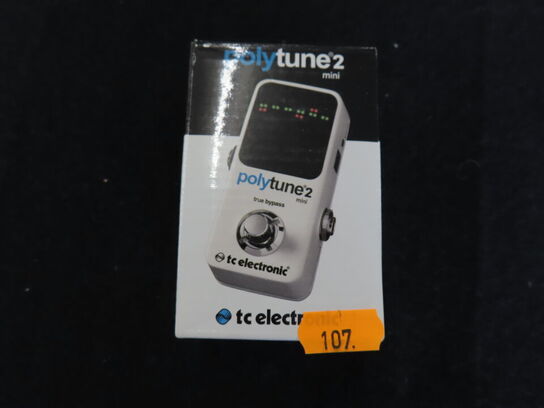 Guitarpedal - Polytune 2 mini - TC ELECTRONIC