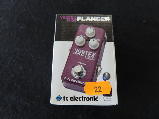 Guitarpedal - Vortex mini flanger - TC ELECTRONIC