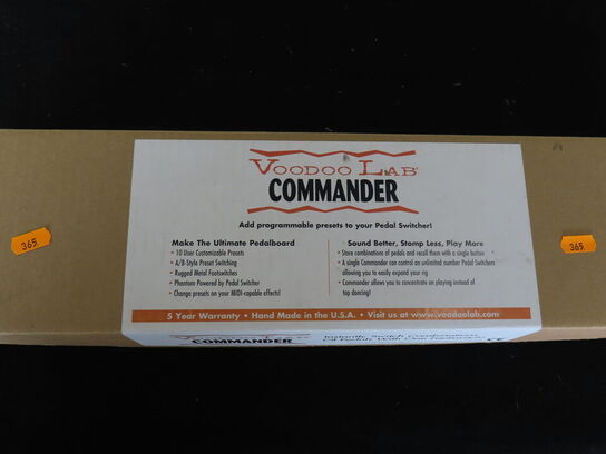 Guitarpedal - Voodoo lab commander