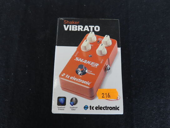 Guitarpedal - Shaker vibrato - TC ELECTRONIC
