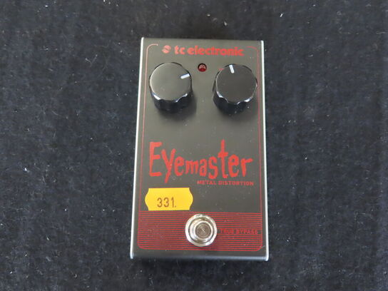Guitarpedal - Eyemaster metal distortion - TC ELECTRONIC