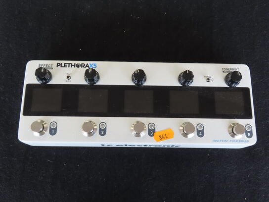 Guitarpedal - Plethora X5 - TC ELECTRONIC