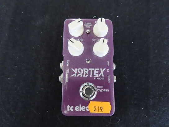 Guitarpedal - Vortex flanger - TC ELECTRONIC