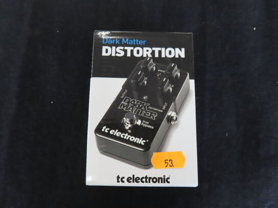 Guitarpedal - Dark matter Distortion - TC ELECTRONIC