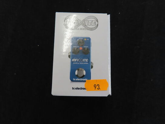 Guitarpedal - Infinite sample substainer - TC ELECTRONIC