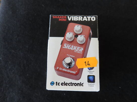 Guitarpedal - Shaker mini Vibrato - TC ELECTRONIC