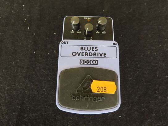 Guitarpedal - Blues overdrive BO300 - BEHRINGER