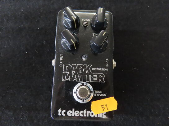 Guitarpedal - Dark matter Distortion - TC ELECTRONIC