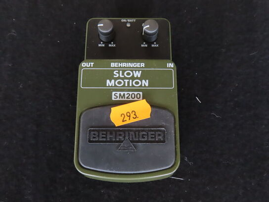 Guitarpedal - Slow motion SM200 - BEHRINGER