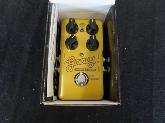 Guitarpedal - Gravy tri chorus & vibrato - TC ELECTRONIC