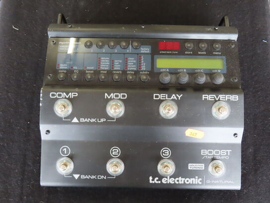 Guitarpedal - G-Natural - TC ELECTRONIC