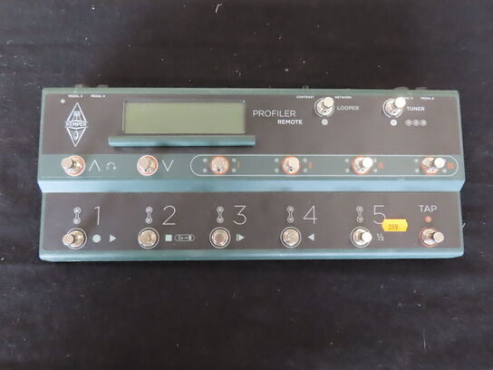 Guitarpedal - Profiler head og remote - KEMPER