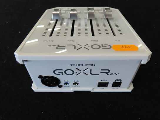 USB Audio interface - TC-HELICON GO XLR MINI