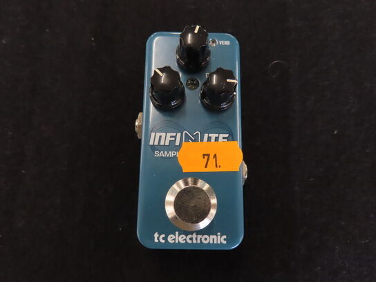 Guitarpedal - Infinite sample substainer - TC ELECTRONIC